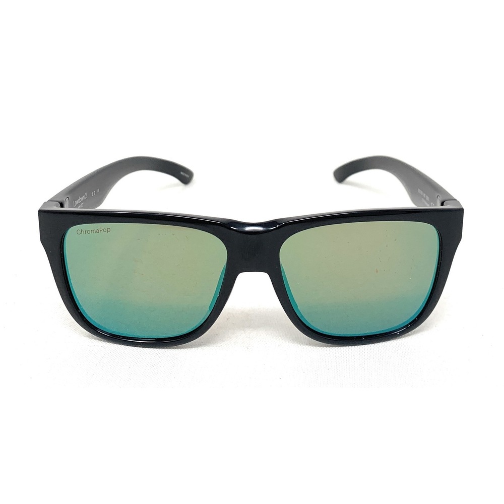 SMITH OPTICS Lowdown 2 ChromaPop Polarized Black Jade Sunglasses 55mm - Picture 2 of 5